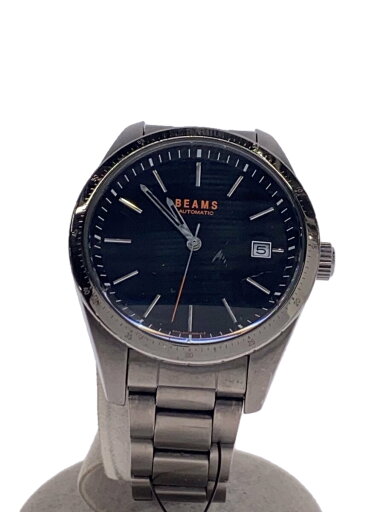 【中古】CITIZEN◆自動巻腕時計/アナログ/ステンレス/BLK/SLV【服飾雑貨他】 【中古】CITIZEN◆自動巻腕時計/アナログ/ステンレス/BLK/SLV【服飾雑貨他】