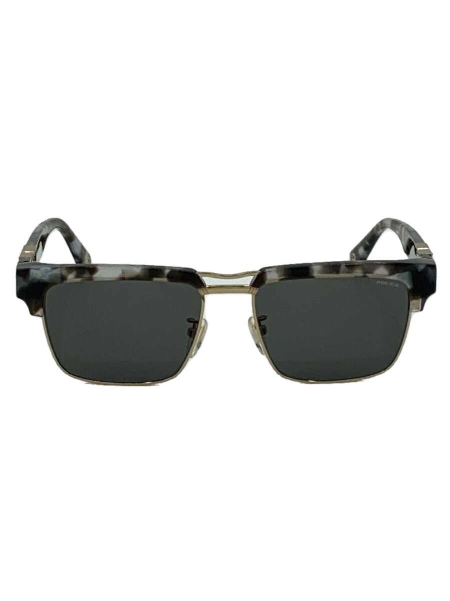 【中古】POLICE◆サングラス/GRY/BLK/メンズ/SPLP25...(4.0)