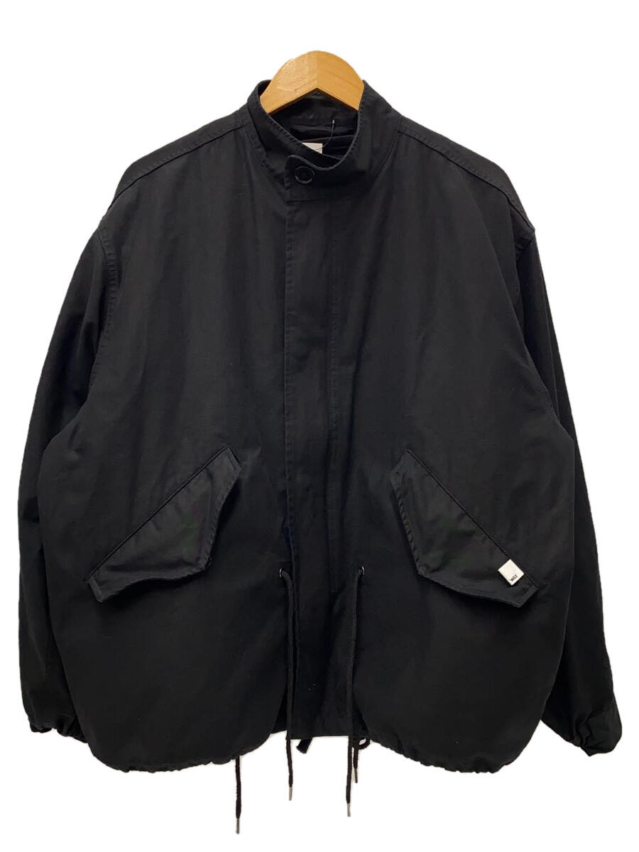 【中古】ジャケット/S/コットン/BLK/WX-0326【メンズウェア】