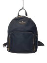 【中古】kate spade new york◆リュック/ポリエステル/BLK/12T-01044112//【バッグ】