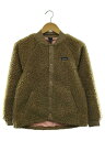 【中古】patagonia◆ジャケット/XL/ポリエステル/CML/65415FA19【キッズ】