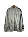 【中古】adidas◆ジャージ/M/ポリエステル/CRM/JD5266【メンズウェア】