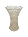 【中古】BOHEMIA GLASS(Crystal)◆壷・花瓶/CLR/51683/83/10【インテリア小物・日用雑貨】