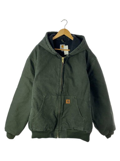 【中古】Carhartt◆アクティブジャケット/ダックジャケット/3XL/コットン/KHK/J130MOS【メンズウェア】 【中古】Carhartt◆アクティブジャケット/ダックジャケット/3XL/コットン/KHK/J130MOS【メンズウェア】