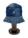 【中古】KANGOL◆バケットハット/L/デニム/IDG/メンズ【服飾雑貨他】