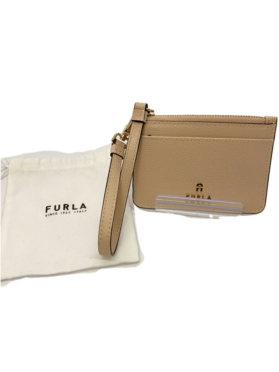 【中古】FURLA◆カードケース/--/BEG/