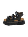 【中古】beautiful people◆×UNITED TOKYO/COLLABORATION SANDAL/サンダル/ブラ/側面内側擦れ有【シューズ】