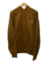 【中古】HUF◆パーカー/L/コットン/BRW【メンズウェア】