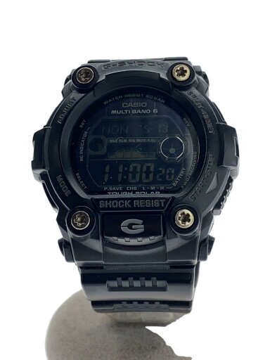 【中古】CASIO◆ソーラー腕時計・G-SHOCK/デジタル/ラバー/BLK/BLK【服飾雑貨他】 【中古】CASIO◆ソーラー腕時計・G-SHOCK/デジタル/ラバー/BLK/BLK【服飾雑貨他】