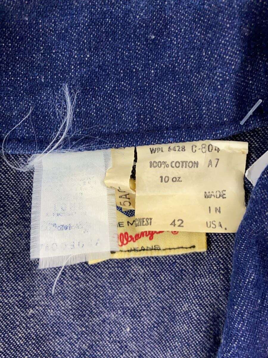 【中古】BIG BEN◆60s～70s/オールインワン/42/コットン/NVY【メンズウェア】