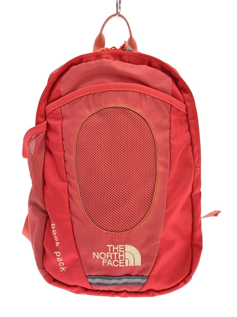 【中古】THE NORTH FACE◆キッズバッグ/リュック/RED/NMJ71403【キッズ】