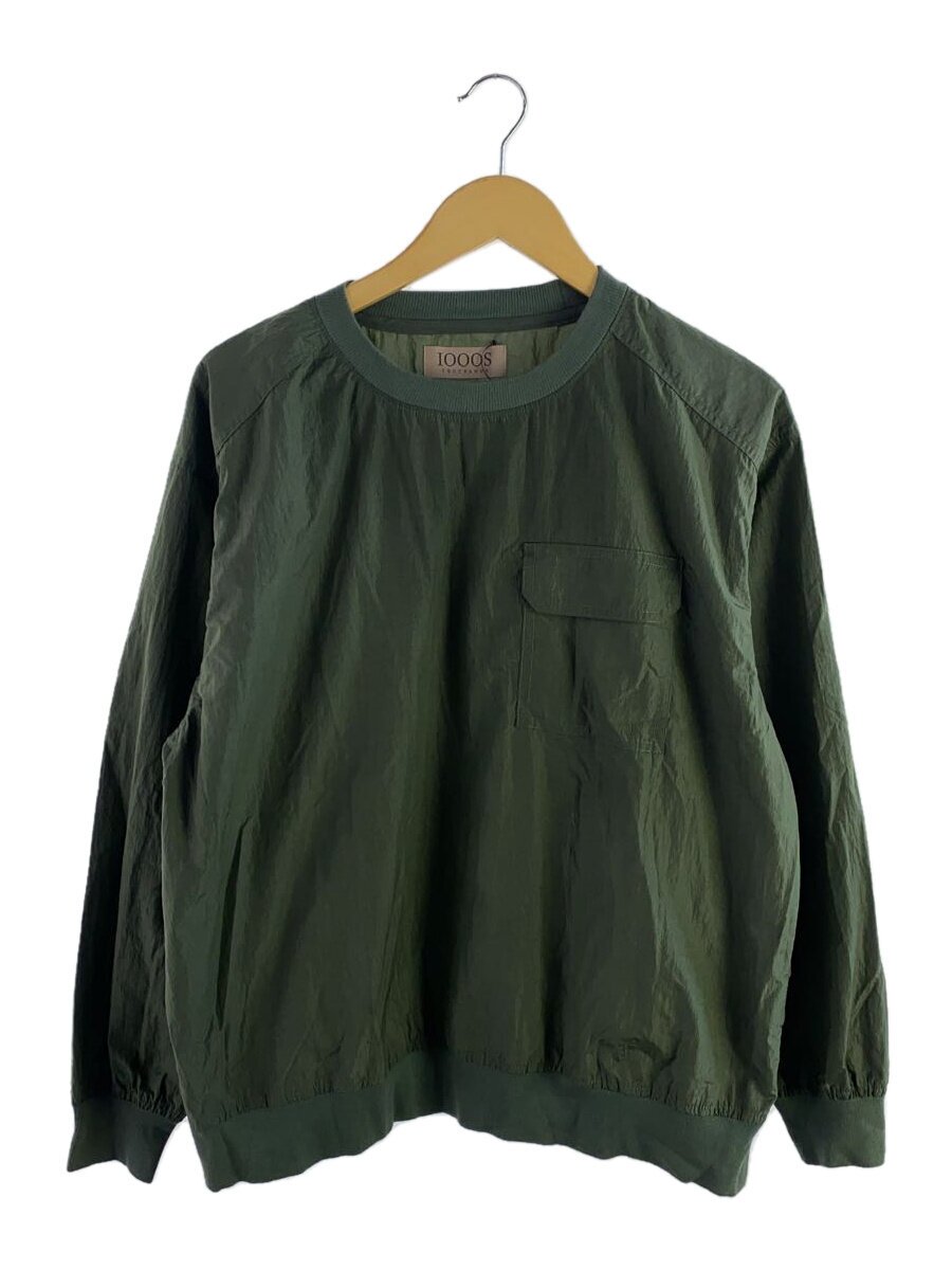 【中古】1000s thousands/NYLON COMMANDO PULLOVER/S/ナイロン/KHK/TH-025//【メンズウェア】