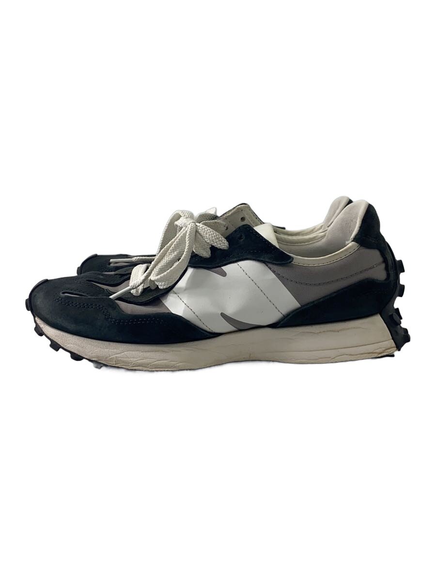 【中古】NEW BALANCE◆U327/ブラック/26.5cm/BLK/スウェード【シューズ】