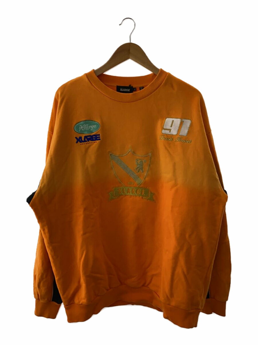 【中古】X-LARGE◆スウェット/XXS/--/ORN/101221012006【メンズウェア】