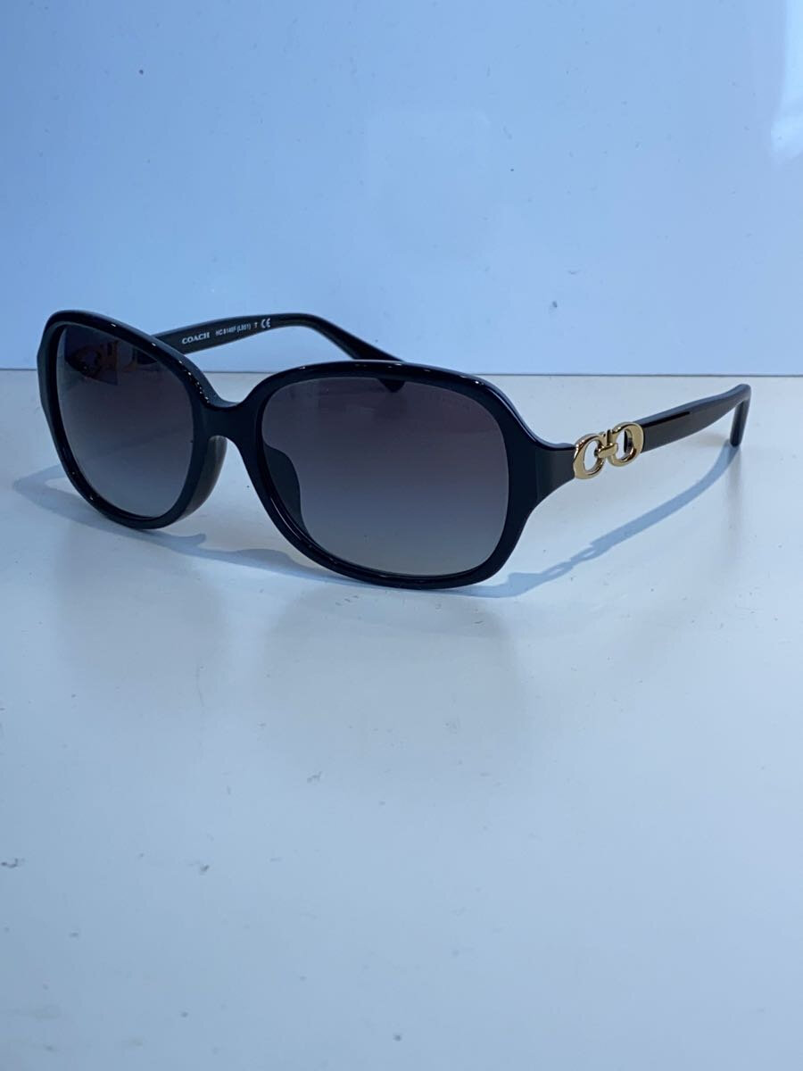【中古】COACH◆サングラス/--/BLK/GRY/レディース/500211【服飾雑貨他】