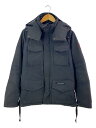 【中古】CANADA GOOSE◆ダウンジャケット/M/ポリエステル/BLK/4078JM/KAML ...