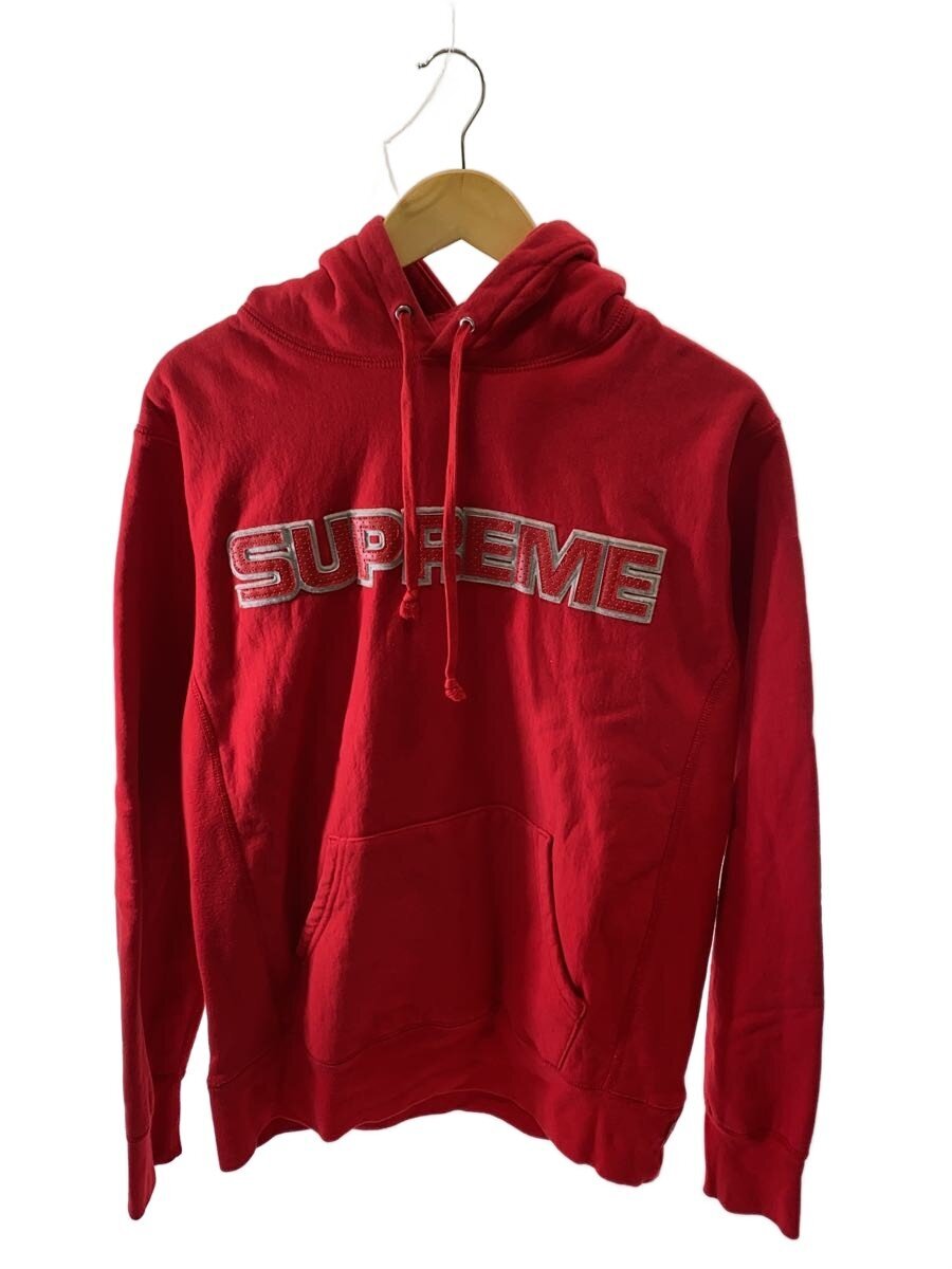 Supreme◆パーカー/M/コットン/RED
