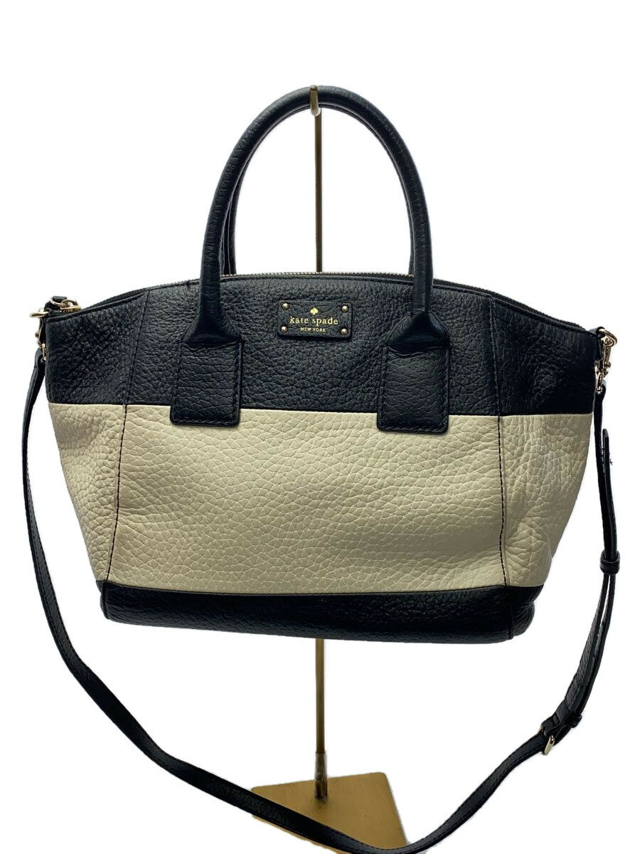 【中古】kate spade new york◆ハンドバッグ/ショルダー2WAY/レザー【バッグ】