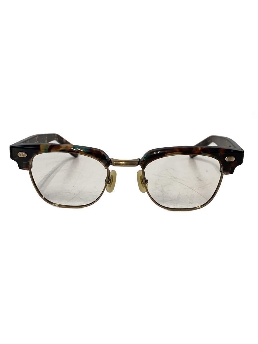 Glasses - 【中古】金子眼鏡◆KV-94/VINTAGE/メガネ/ハーフリム/ベッコウ柄/BRW/メンズ//【服飾雑貨他】