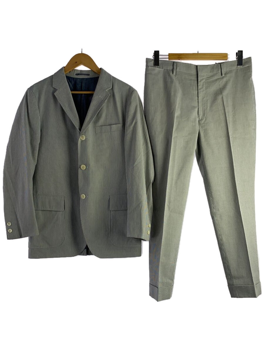 【中古】J.PRESS◆別注モデル/3Pセットアップ/ジャケット・ベスト:2/スラックス:4/コットン/WHT//【メンズウェア】