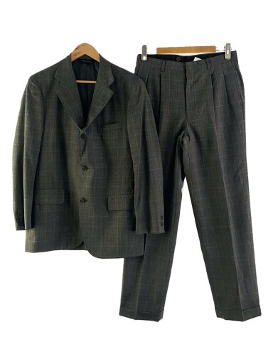 【中古】BROOKS BROTHERS◆セットアップ/--/ウール/GRY/チェック【メンズウェア】 【中古】BROOKS BROTHERS◆セットアップ/--/ウール/GRY/チェック【メンズウェア】