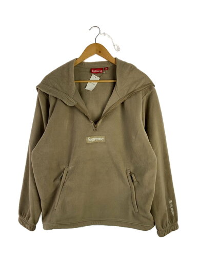 【中古】Supreme◆フリースジャケット/M/ポリエステル/BEG【メンズウェア】 【中古】Supreme◆フリースジャケット/M/ポリエステル/BEG【メンズウェア】
