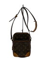 【中古】LOUIS VUITTON◆アマゾン_モノグラム・キャンバス_BRW/PVC/BRW【バッグ】