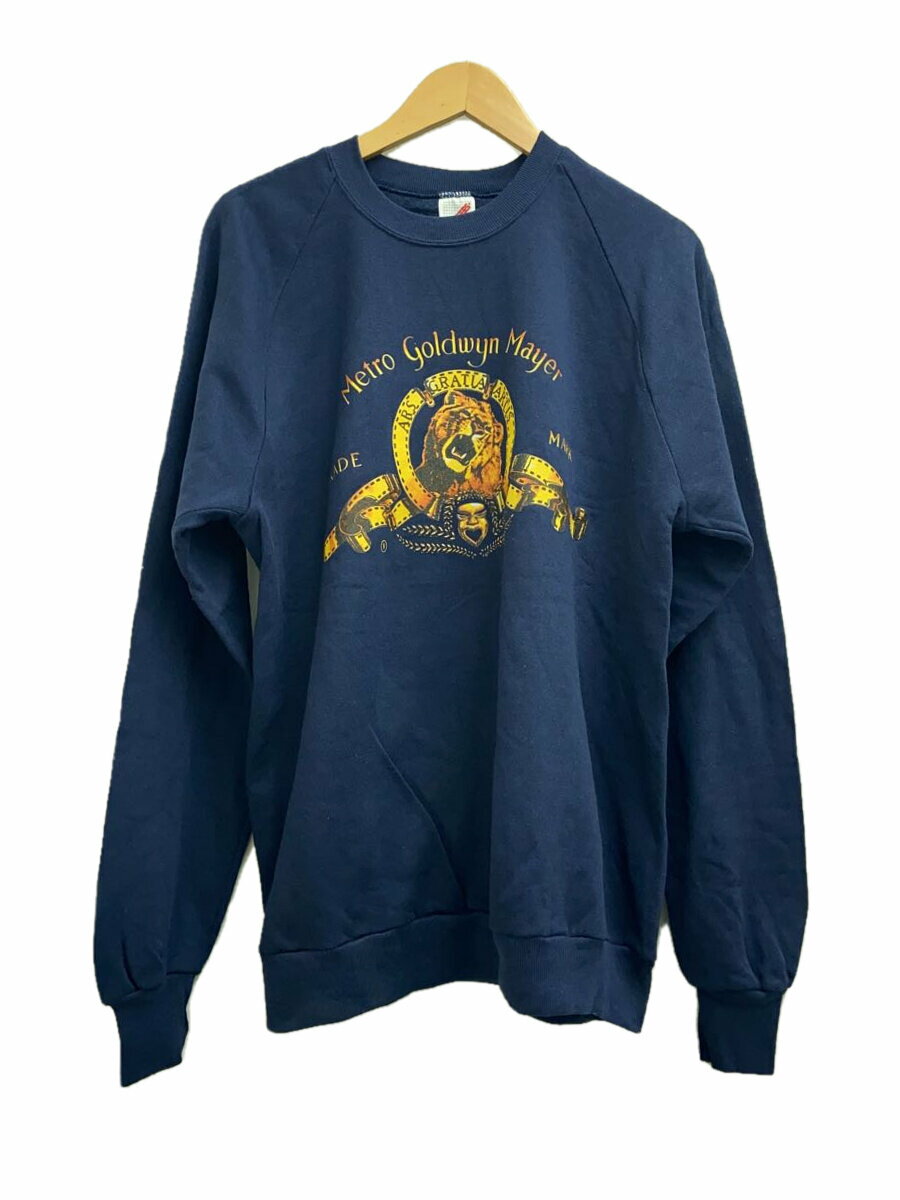 【中古】JERZEES◆スウェット/XL/コットン/ネイビー【メンズウェア】