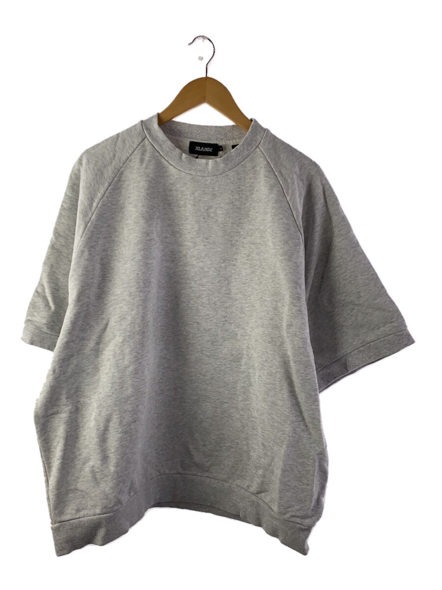 【中古】X-LARGE◆スウェット/L/コットン/GRY【メンズウェア】