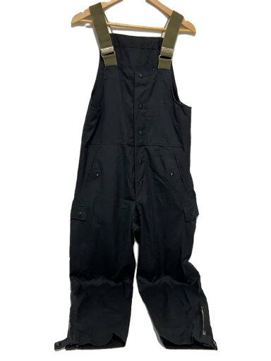 【中古】MILITARY◆オーバーオール/48/コットン/BLK/無地【メンズウェア】 【中古】MILITARY◆オーバーオール/48/コットン/BLK/無地【メンズウェア】
