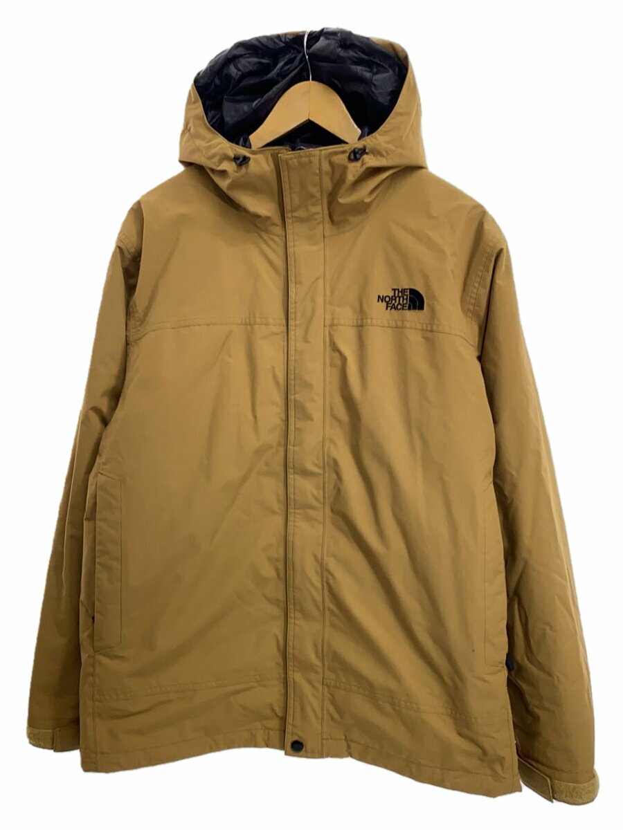 【中古】THE NORTH FACE◆CASSIUS TRICLIMATE JACKET_カシウストリクライメイトジャケット/M/ナイロン/ブラウン【メンズウェア】