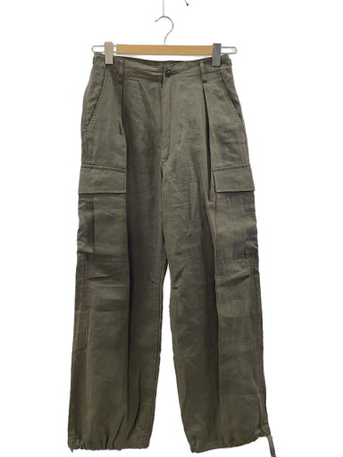 【中古】LIDNM◆カーゴパンツ/S/リネン/GRN/lm24ss11544【メンズウェア】 【中古】LIDNM◆カーゴパンツ/S/リネン/GRN/lm24ss11544【メンズウェア】