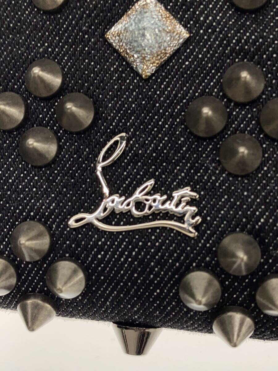 【中古】Christian Louboutin◆長財布/--/BLK/レディース【服飾雑貨他】