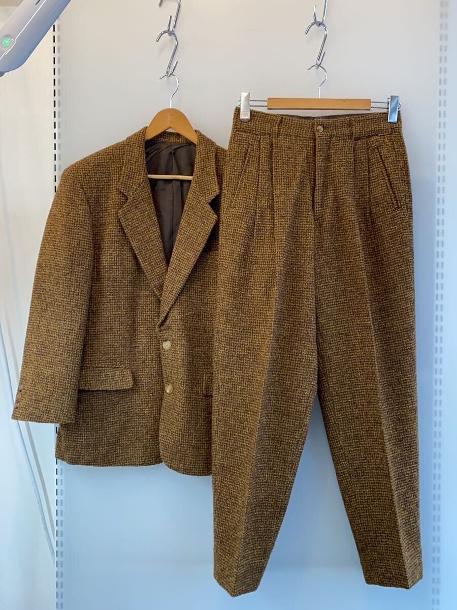 【中古】ISSEY MIYAKE◆セットアップ/S/ツイード/CML/ME23-FD054//【メンズウェア】