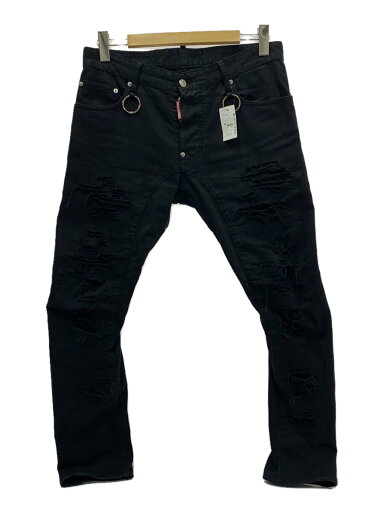 【中古】DSQUARED2◆ボトム/46/コットン/BLK/S74LB0495 STN833//【メンズウェア】 【中古】DSQUARED2◆ボトム/46/コットン/BLK/S74LB0495 STN833//【メンズウェア】