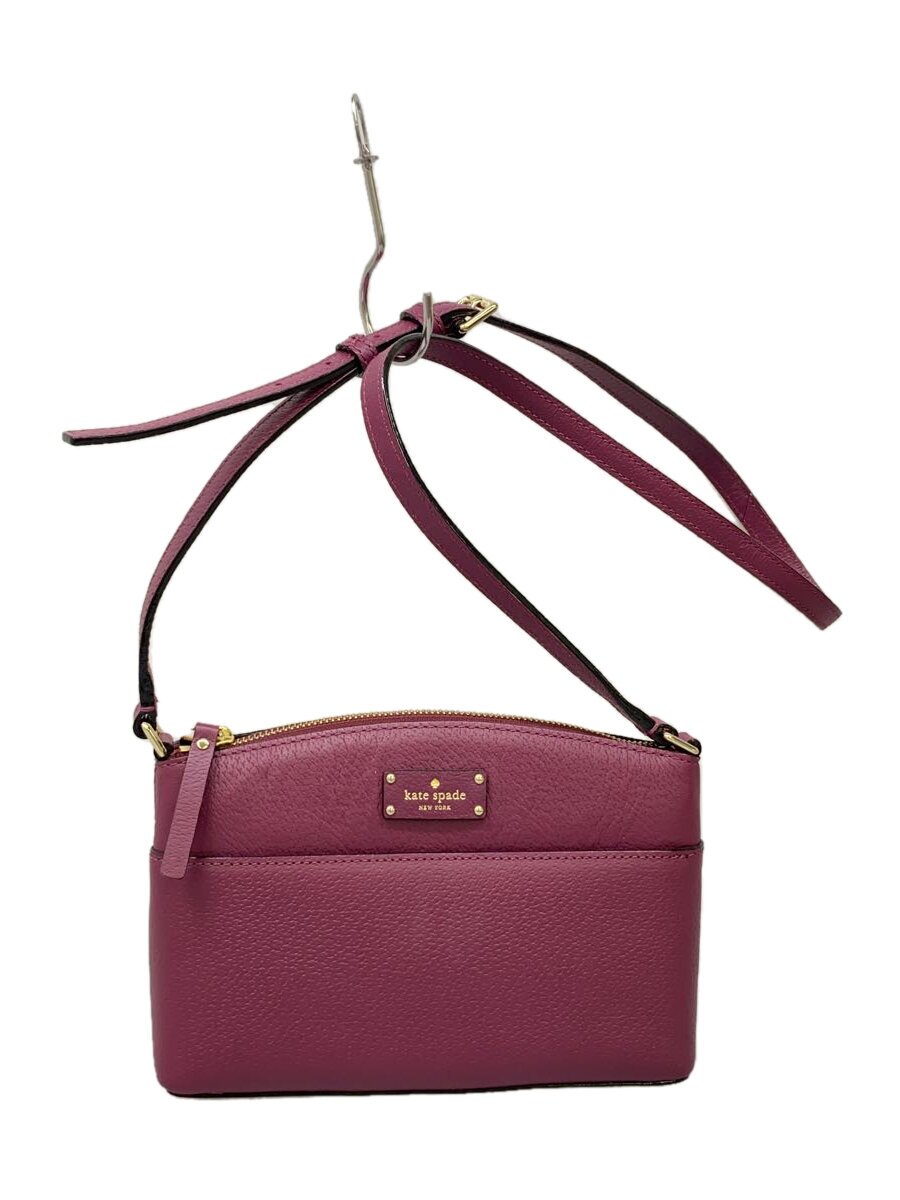 KATE SPADE - 【中古】kate spade new york◆ケイトスペードニューヨーク/ショルダーバッグ/--/パープル/WKRU4194【バッグ】