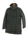 【中古】MONCLER◆ジェルボワーズダウンコート/00/ポリエステル/GRY/無地/142-093-49379-00【レディースウェア】