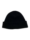 【中古】Supreme◆19FW/LOOSE GAUGE BEANIE/ニットキャップ/--/アクリル/BLK/アニマル/メンズ//【服飾雑貨他】