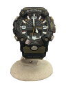 【中古】CASIO◆クォーツ腕時計_G-SHOCK/デジアナ/BLK/KHK//【服飾雑貨他】