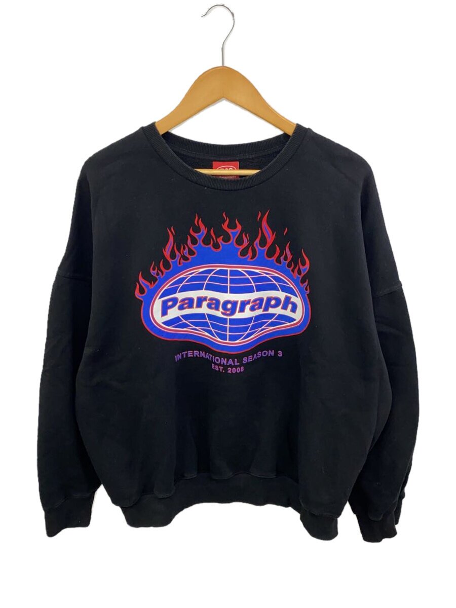 PARAGRAPH オールランダムロゴ スウェット トレーナー 白