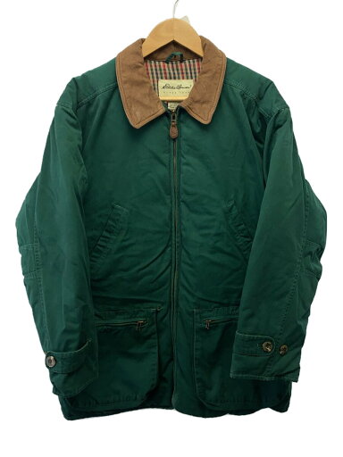 【中古】EDDIE BAUER◆ダウンジャケット/M/コットン/GRN【メンズウェア】 【中古】EDDIE BAUER◆ダウンジャケット/M/コットン/GRN【メンズウェア】
