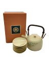 【中古】たち吉◆和食器その他/急須・小皿/6点セット/CRM【キッチン用品】