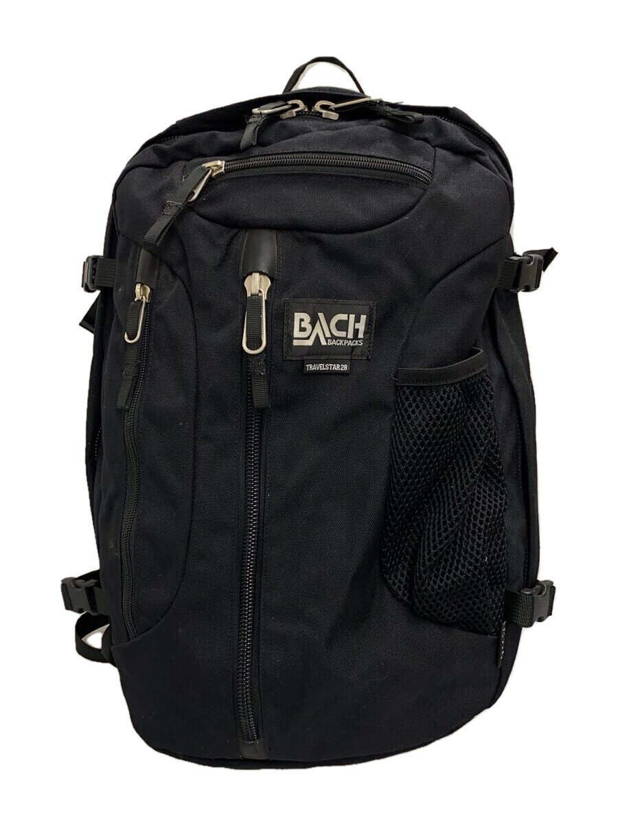 【中古】BACH◆bach travelstar 28/コットン/BLK/無地/sb-71001【バッグ】