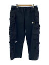 【中古】NIKE◆PEACEMINUSONE/カーゴパンツ/S/コットン/BLK/DR0095-010//【メンズウェア】