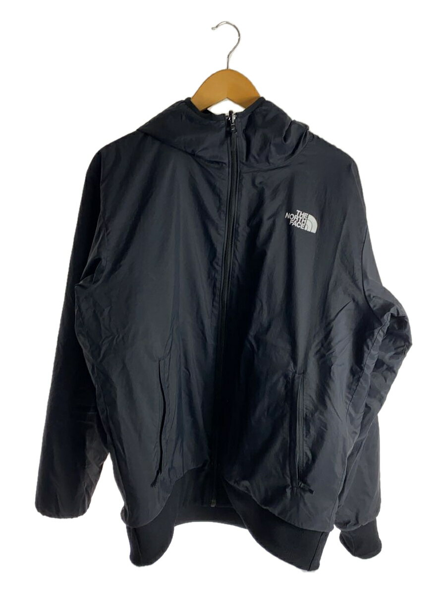 THE NORTH FACE◆REVERSIBLE TECH AIR HOODIE_リバーシブルテックエアフーディ/XL/ナイロン/BLK