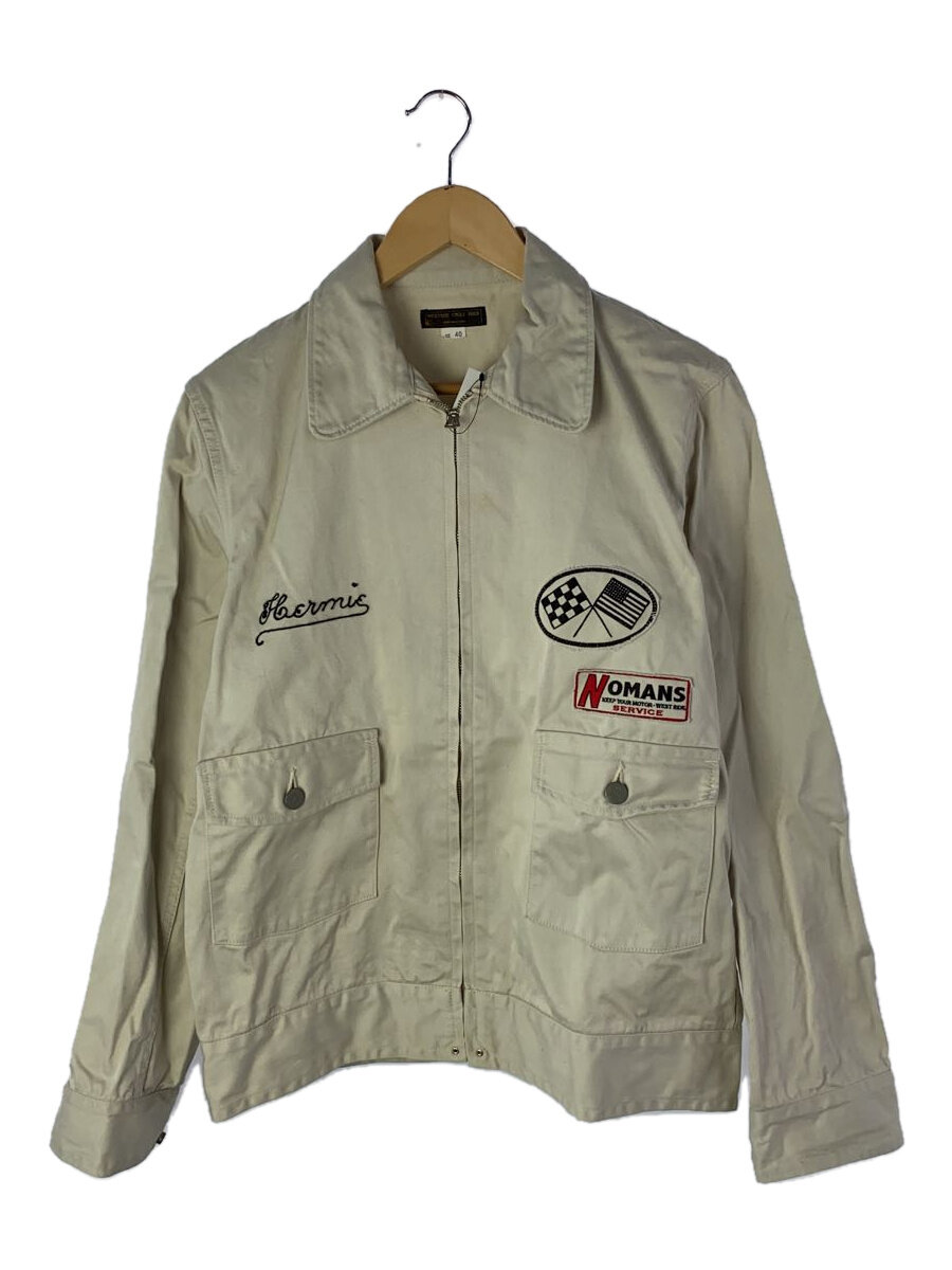 【中古】WEST RIDE◆MILWAUKEE WORK JKT/ジャケット/40/コットン/ベージュ//【メンズウェア】