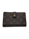 【中古】LOUIS VUITTON◆ポルト・モネ・ビエ・ヴィエノワ_モノグラム・キャンバス_BRW/PVC/BRW/レディース【服飾雑貨他】(4)