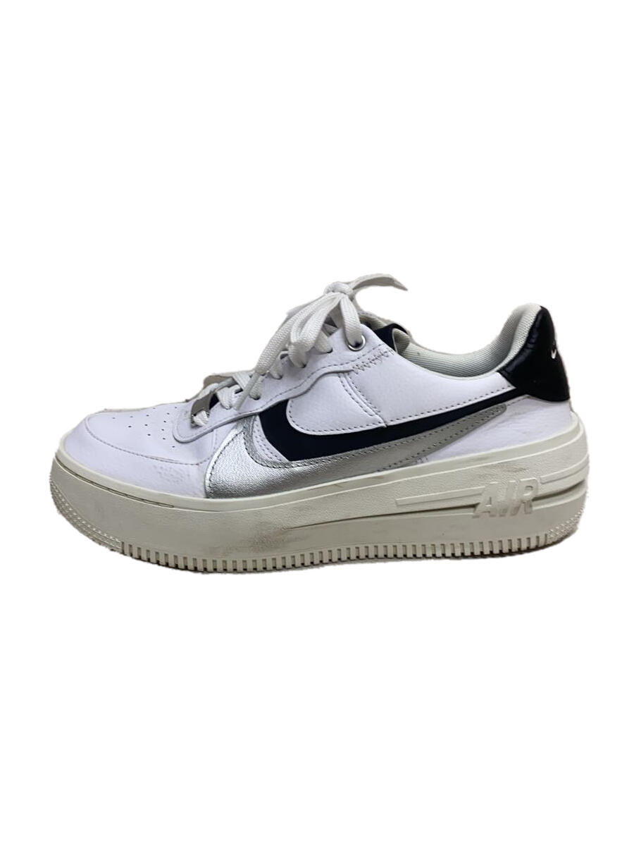 【中古】NIKE◆AF 1 PLT.AF.ORM LV8/24.5cm/WHT【シューズ】