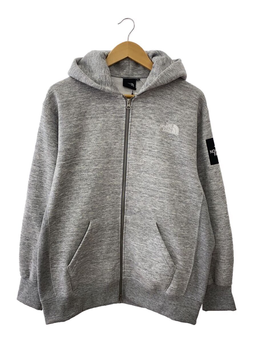 【中古】THE NORTH FACE◆ジップパーカー/L/ポリエステル/GRY/NT62132【メンズウェア】