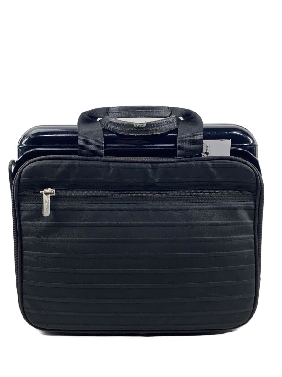 【中古】RIMOWA◆アタッシュケース/--/BLK/無地【バッグ】